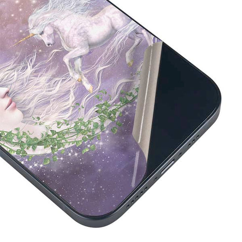 Moon Unicorn by Laurie Prindle iPhone Skins